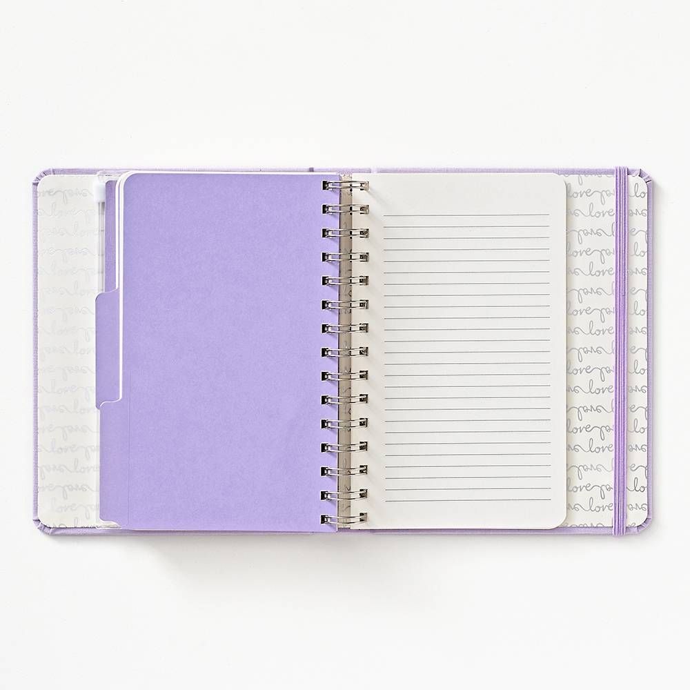 "Engaged" Lilac Planner