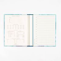 Teal Marble Document Folio