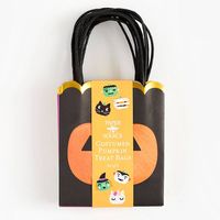 Costumed Pumpkin Treat Bags