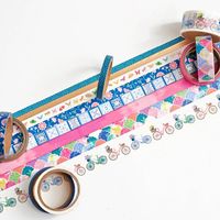 Pink Paislee Horizon Washi Tape Set