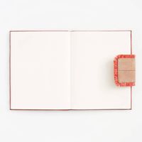 Coral Suede Fringe Journal