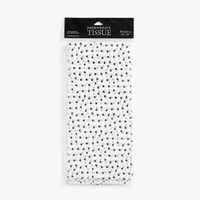 Black Polka Dots Tissue Paper