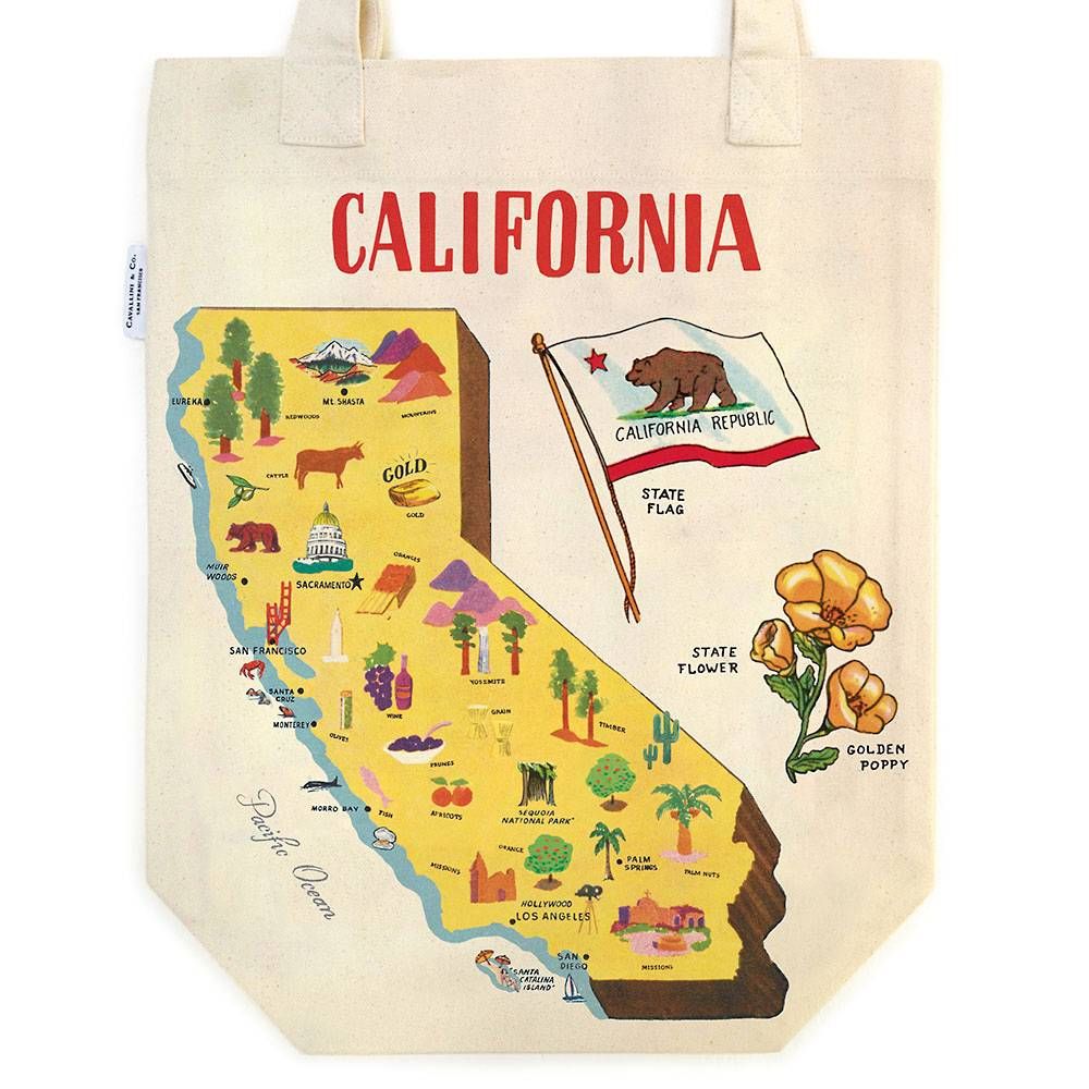 California Tote Bag