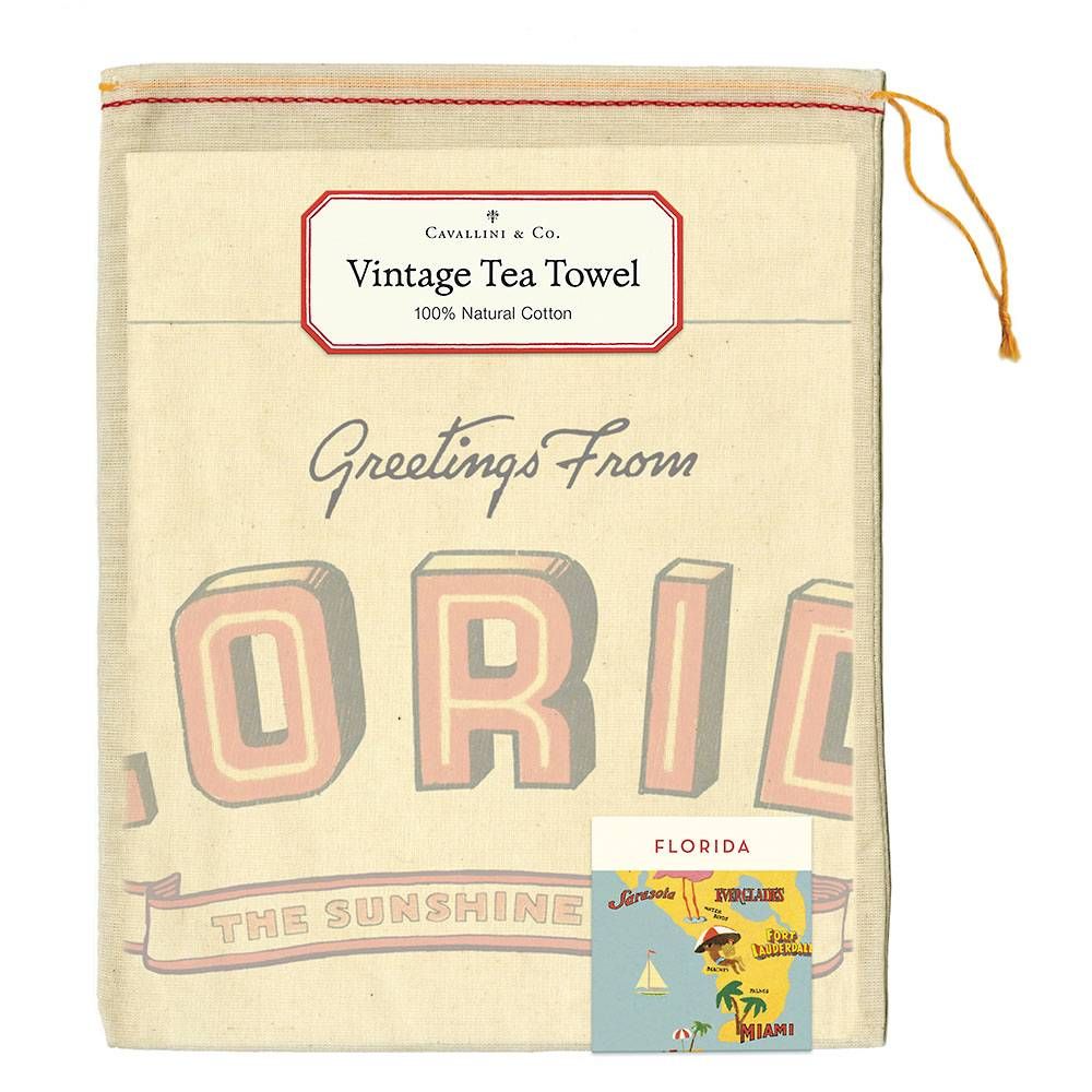 Florida Tea Towel