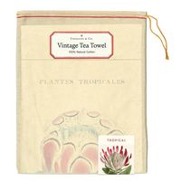 Tropical Plants Tea Towel