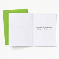 Outdoor Scenery Wedding Card