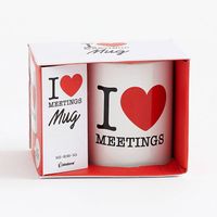 I Love Meetings Mug