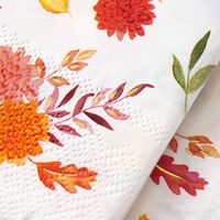 Autumn Floral Guest Napkins