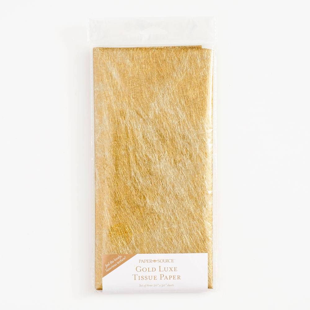 Gold Luxe Tissue Paper Set