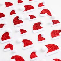 Santa Hat Stickers