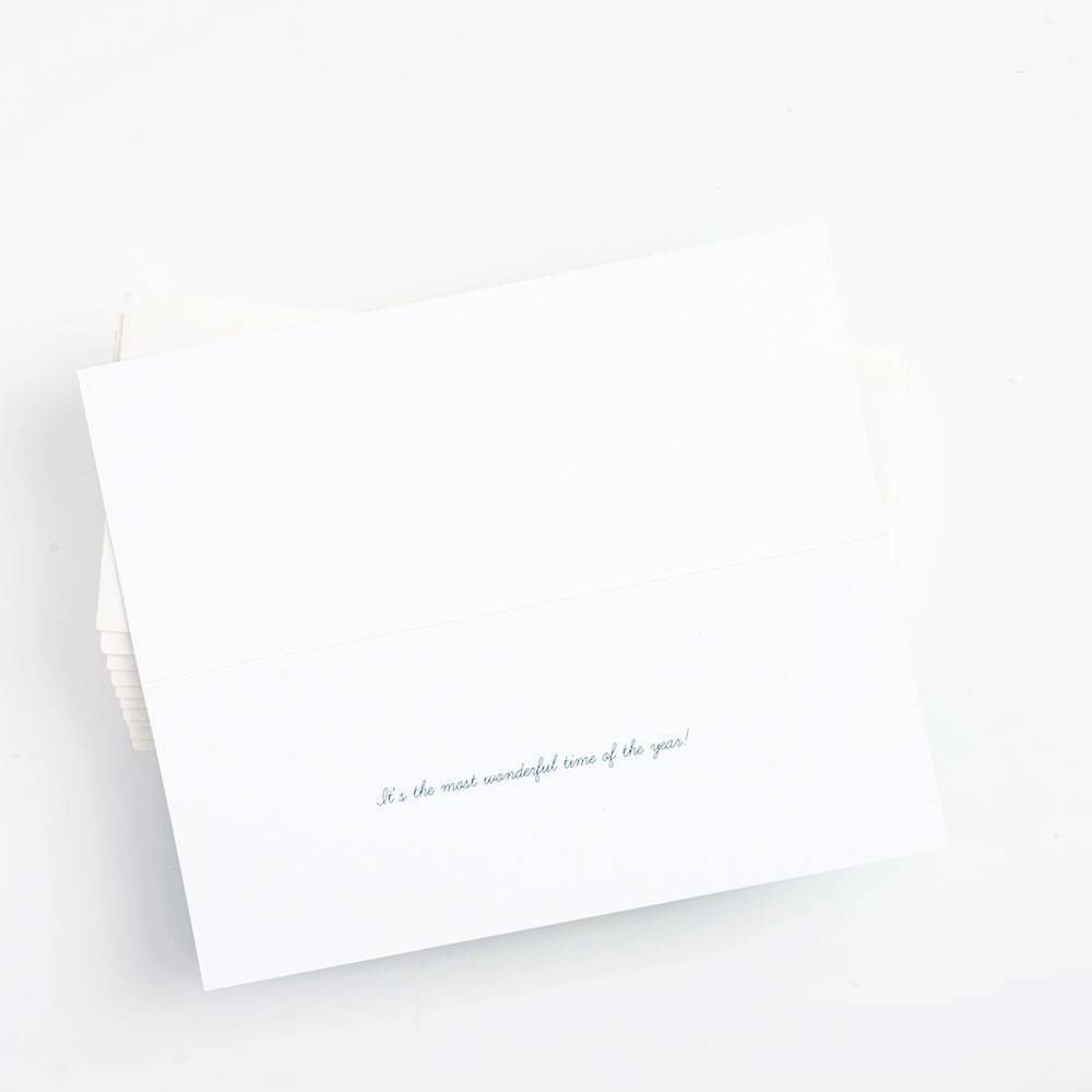 Ice Skating Happy Holidays Card Set