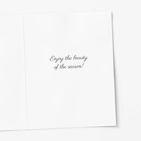 All is Calm Starry Sky Holiday Card