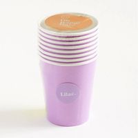 Lilac Paper Cups