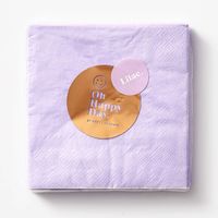 Lilac Cocktail Napkins