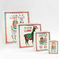 Holiday Llama Gift Bags