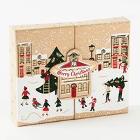 Christmas Town Gift Card Box