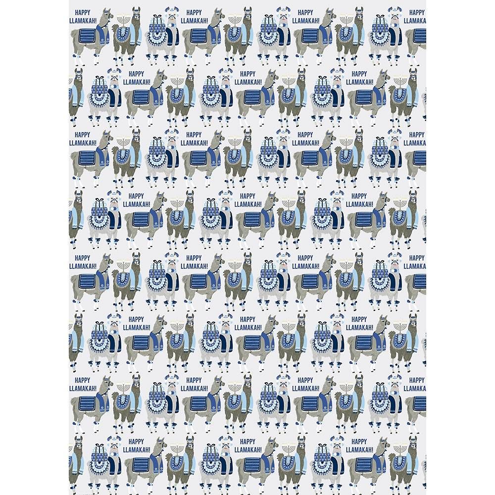 Happy Llama-Kkah Wrapping Paper
