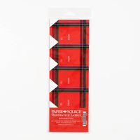 Tartan Plaid Labels