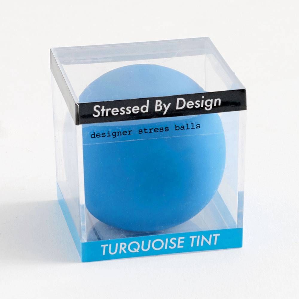 Turquoise Mini Stress Ball