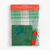 Green Plaid Medium Foldable Box Set