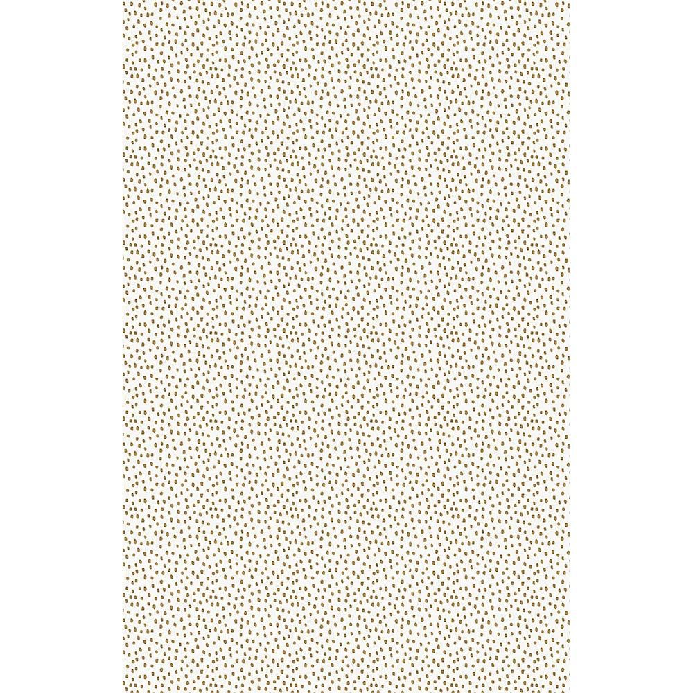 Gold Foil Flurry Stone Wrapping Paper