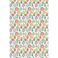 Watercolor Ornaments Stone Wrapping Paper