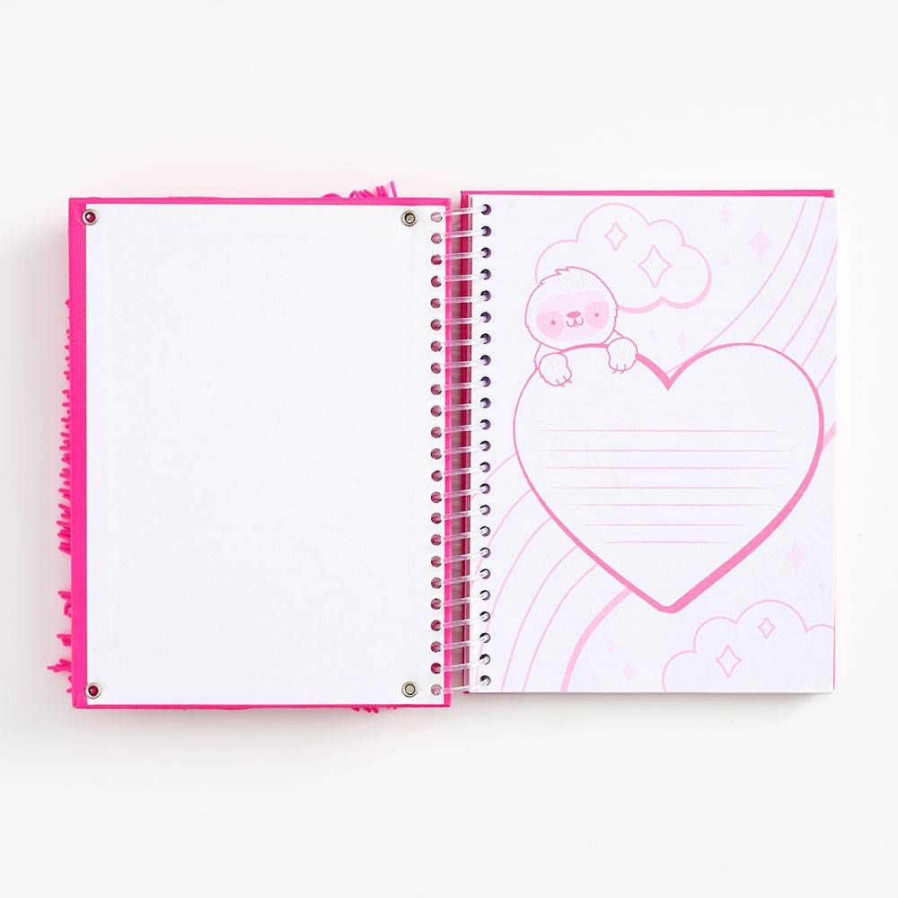 Stringy Stretchy Pink Journal