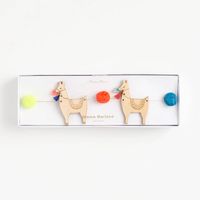 Llama & Pom Pom Garland