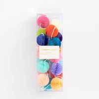 Rainbow Honeycomb Garland