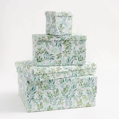 Watercolor Garden Gift Boxes