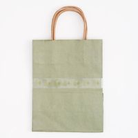 Metallic Green Medium Bags