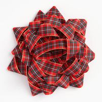 Jumbo Plaid Bow