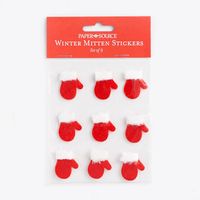 Winter Mitten Stickers