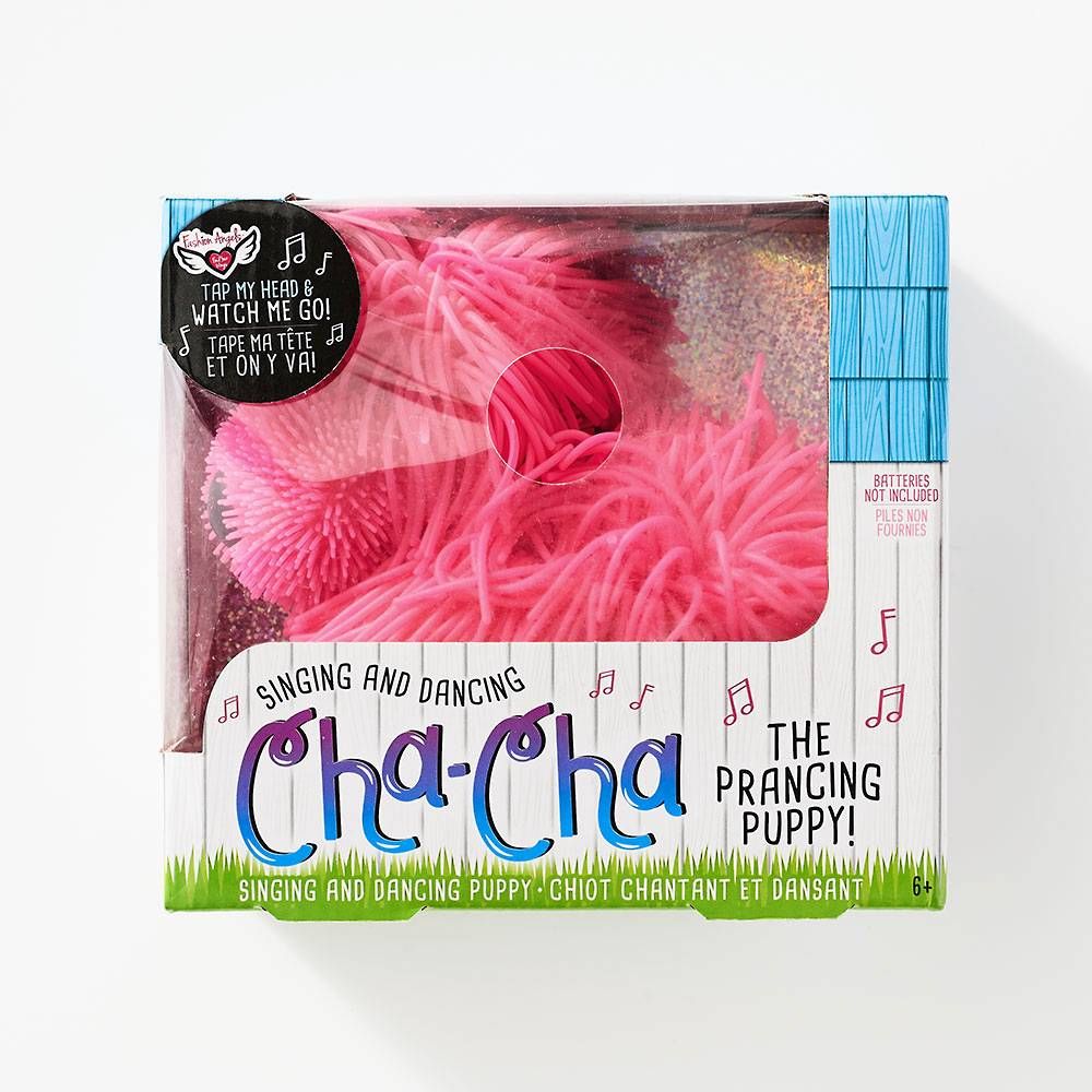 Cha Cha Pink Prancing Pup