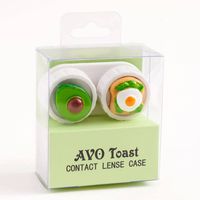 Avocado Toast Contact Lens Case