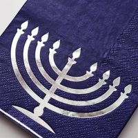 Menorah Guest Napkins