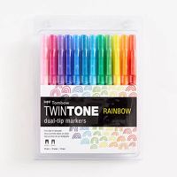 TwinTone Dual Tip Rainbow Markers