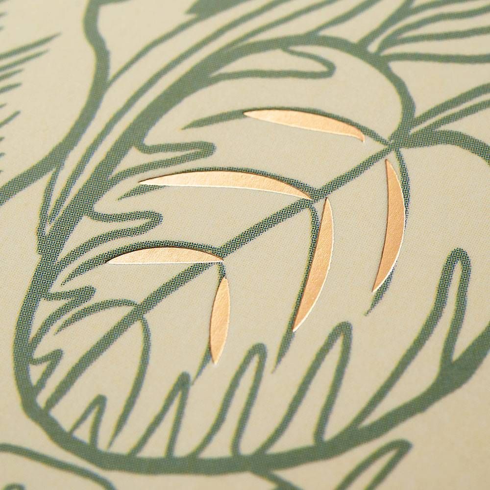 Gold Greenery Stonepaper Journal