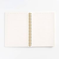 Large Pink Chiffon Spiral Notebook