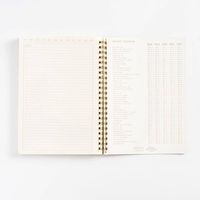 Large Pink Chiffon Spiral Notebook