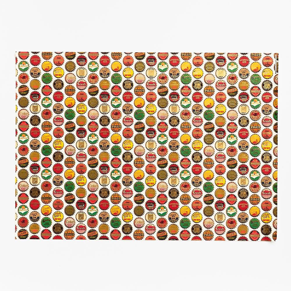 Bottle Caps Handmade Paper