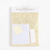 Gold Dot Medium Foldable Box