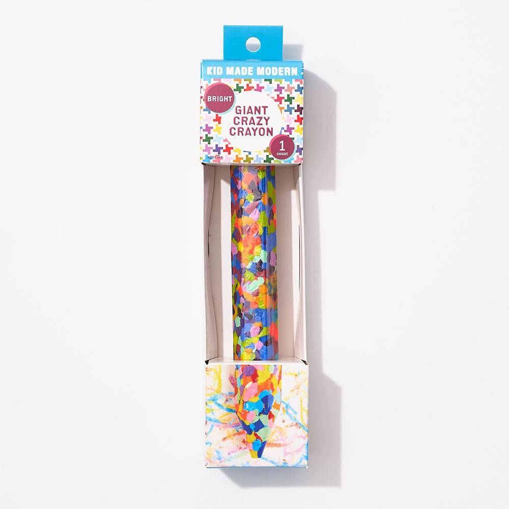 Giant Bright Confetti Crayon