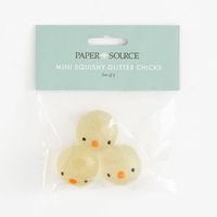 Mini Squishy Glitter Chicks