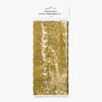 Gold Vines Cellophane Bags