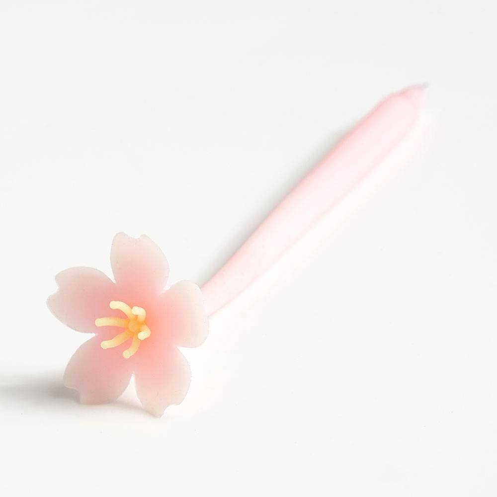 Pink Flower Cap Pen