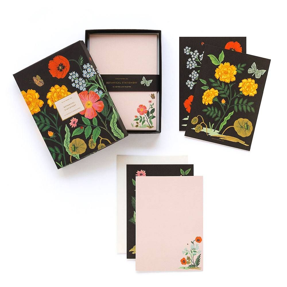 Botanical Stationery Set