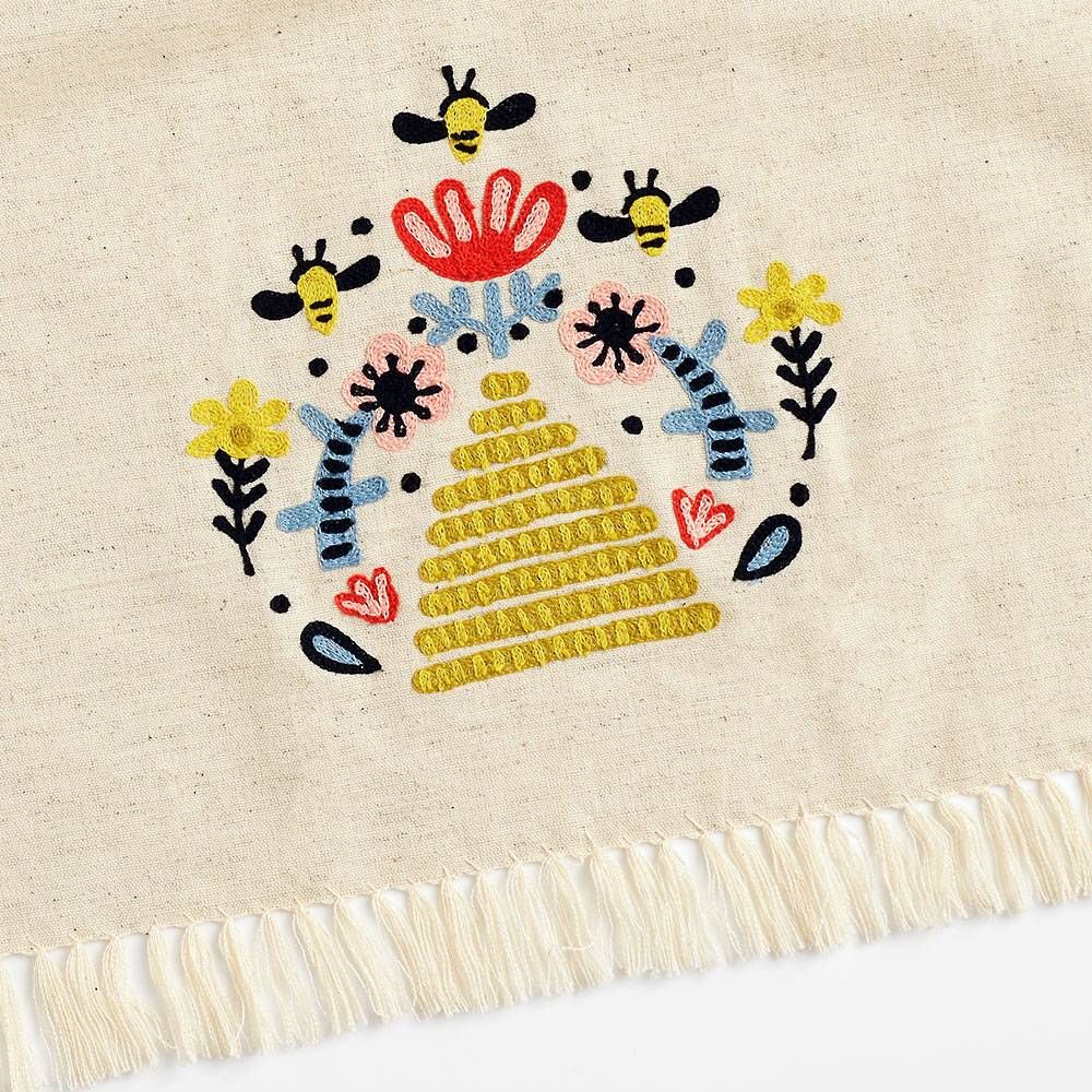 Bee Hive Tea Towel