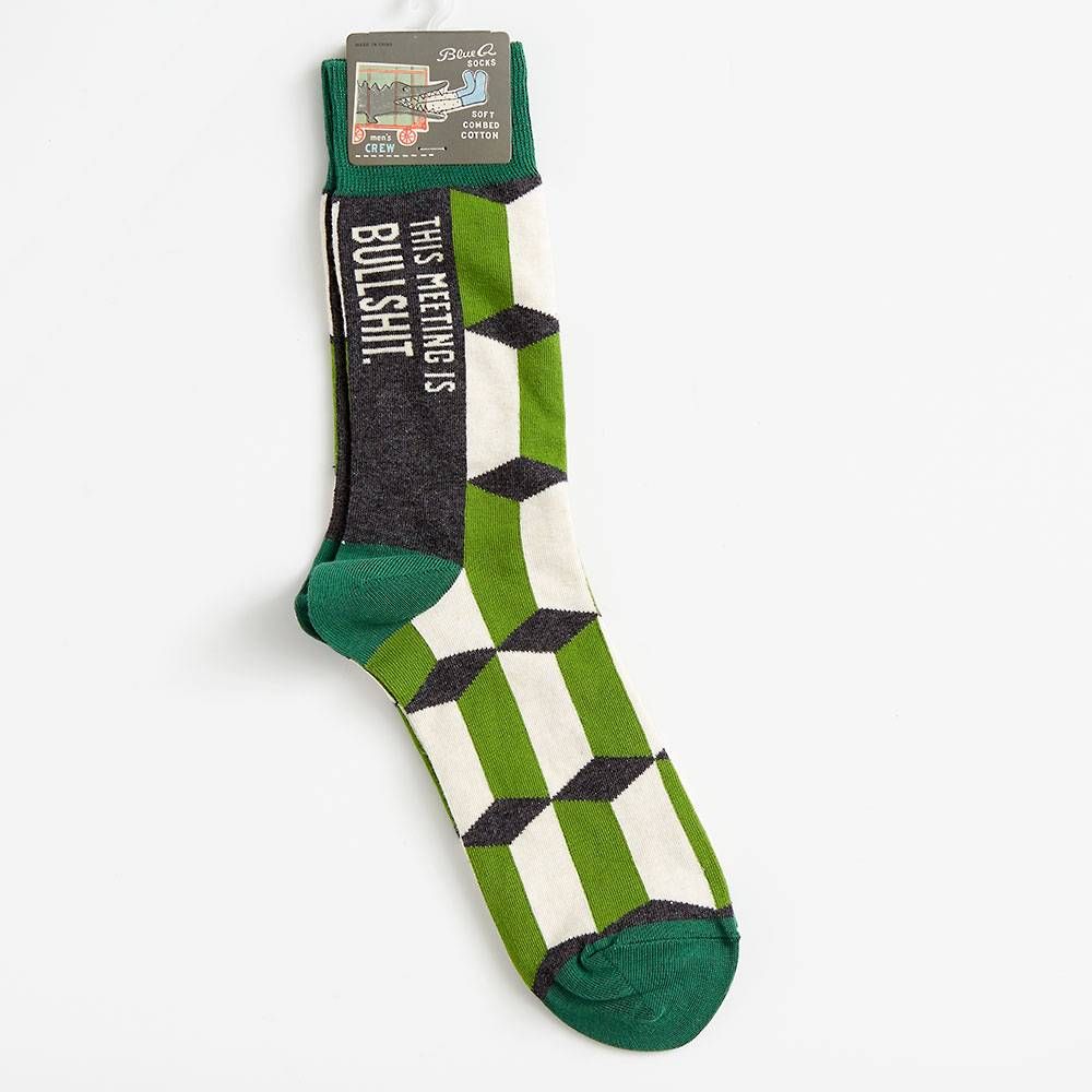 Bullshit Meeting Socks