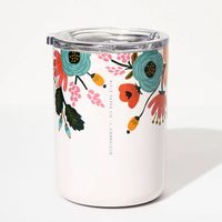 White Lively Floral Mug